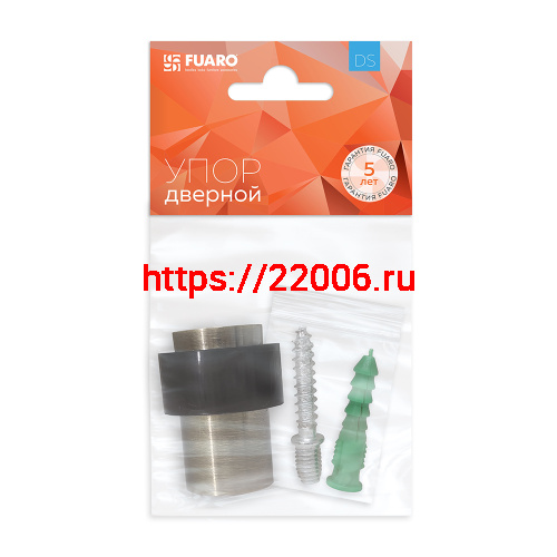 Упор Fuaro (Фуаро) дверной напольный STOPPER/14 (DS-14) AB бронза фото 2