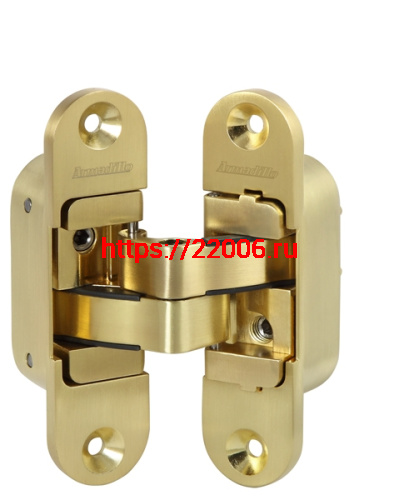 Петля Armadillo (Армадилло) скрытой установки U3D4200R SG правая (Architect 3D-ACH 40) мат. золото 40 кг Петля Armadillo (Армадилло) скрытой установки U3D4200R SG правая (Architect 3D-ACH 40) мат. золото 40 кг