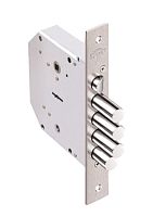 Замок Elbor (Эльбор) врезной сувальдный с задвижкой и защёлкой Гранит 1.06.41 (правый), 5 кл. /00446/