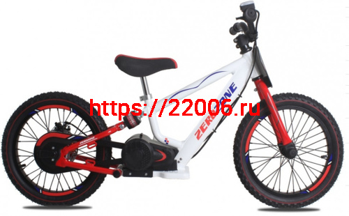 Электробеговел Zerozone диам. колеса 16" (белый) Электробеговел Zerozone диам. колеса 16" (белый)