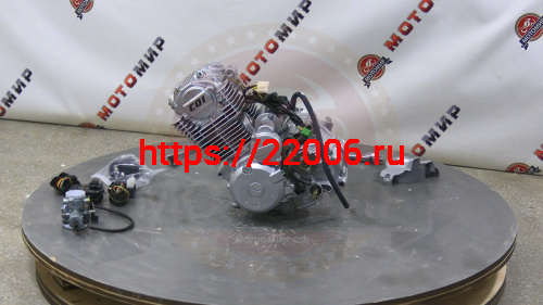 Двигатель 4т. 200 см3 169FML (CB200) 1а труба (типа ZS165)) Двигатель 4т. 200 см3 169FML (CB200) 1а труба (типа ZS165))