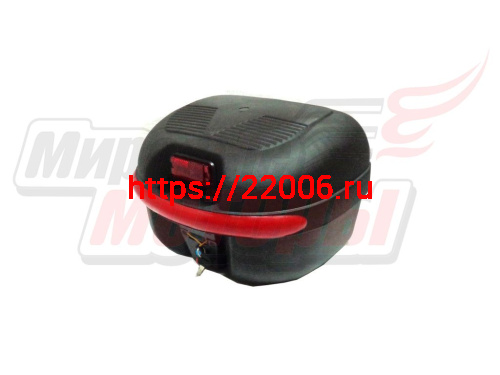 Кофр (задний ящик) 17л. ZH-938 (макс.загруз. 3 кг, матовый с ручкой, Ш.Г.В.: 38*35*27 см)