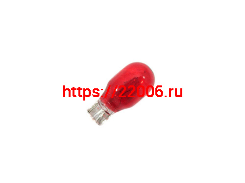 Лампа поворота T15 12V 10W без цоколя желтая/красная Лампа поворота T15 12V 10W без цоколя желтая/красная