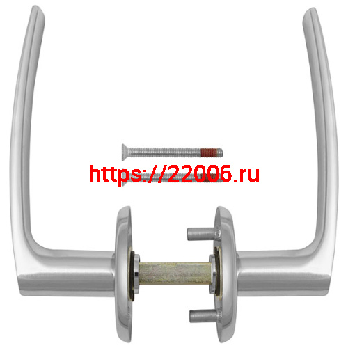 Ручка Fuaro (Фуаро) раздельная R.FIN50.H-0661/HD (H-0661) /подвес CP хром фото 2