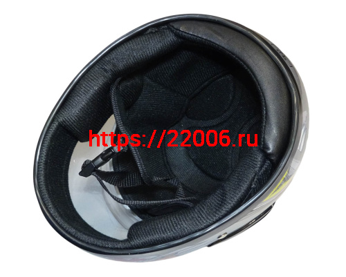 Шлем интеграл "Safelead" HF-908 (619) Детский E05 BLACK, TB-SILVER размер L (16 шт.) фото 5