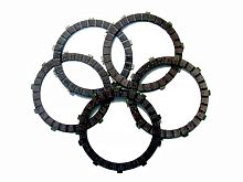 Диск сцепления фередо Ява 12В (5 штук в комплекте) 350