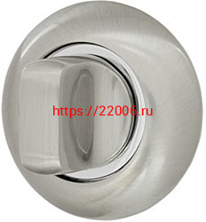 Ручка Armadillo (Армадилло) поворотная BK6.R.LD54 (BK6) SN/CP-3 матовый никель/хром Ручка Armadillo (Армадилло) поворотная BK6.R.LD54 (BK6) SN/CP-3 матовый никель/хром