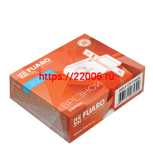 Замок Fuaro (Фуаро) врезной крестообразный X200 F (200 F) CP хром 3key фото 2 Замок Fuaro (Фуаро) врезной крестообразный X200 F (200 F) CP хром 3key фото 2