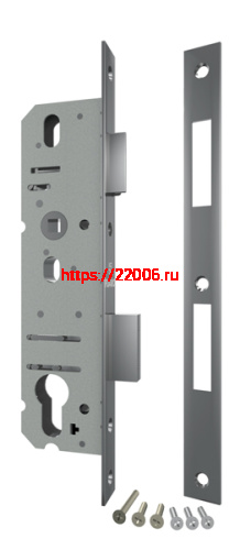 Корпус Fuaro (Фуаро) узкопрофильного замка с защелкой PROF4924-35/92 CP хром