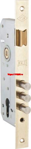 Корпус Kale kilit (Кале килит) врезного замка с защёлкой 152/3MR (45 mm) w/b (латунь)
