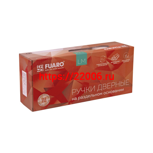 Ручка Fuaro (Фуаро) раздельная LM/Z R.RS52.SPIRIT CP-8 хром фото 2