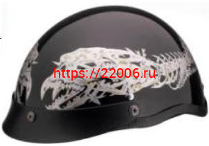 Мотошлем YM-610 черный (М) Мотошлем YM-610 черный (М)