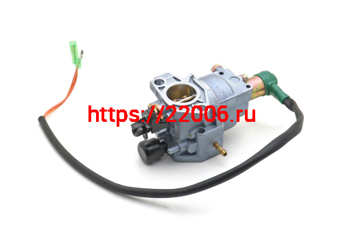 Карбюратор с электроклапаном бензогенератора Honda GX390 фото 2
