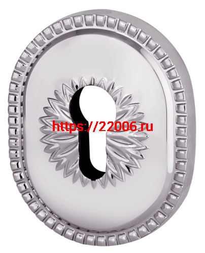 Декоративная накладка Armadillo (Армадилло) на цилиндр ET-DEC CL (ATC Protector 1) СР Хром