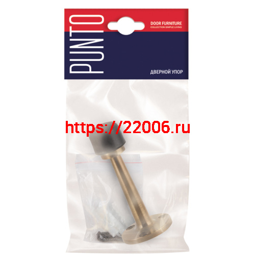 Упор Punto (Пунто) дверной настенный DFIX/W80 (DS PW-80) GP-5 золото фото 2 Упор Punto (Пунто) дверной настенный DFIX/W80 (DS PW-80) GP-5 золото фото 2