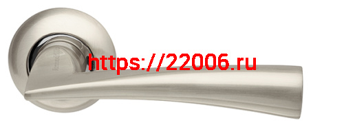 Ручка Armadillo (Армадилло) раздельная R.LD54.Columba (Columba LD80) SN/CP-3 матовый никель/хром Ручка Armadillo (Армадилло) раздельная R.LD54.Columba (Columba LD80) SN/CP-3 матовый никель/хром