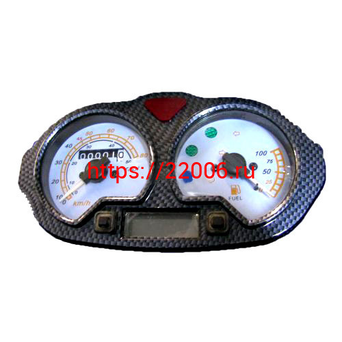 Спидометр THUNDER S, ZX-50, FLASH 50 S (механический ISO2) Спидометр THUNDER S, ZX-50, FLASH 50 S (механический ISO2)