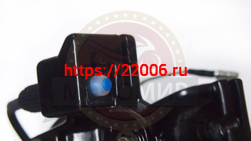 Рычаг тормоза скутер CITY левый в сборе с кронштейном фото 2