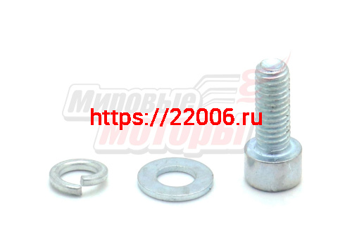 Болт с гайкой крепления венца трансмиссии цепной 144F Болт с гайкой крепления венца трансмиссии цепной 144F