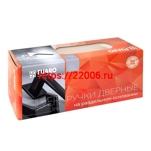 Ручка Fuaro (Фуаро) раздельная K.SL52.PRIZMA (PRIZMA SL) BL-24 черный фото 2