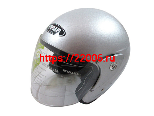 Мотошлем YM-612 серый (M)