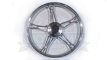 Обод 17" передний литой, барабан. тормоз 1,2-17 Альфа, Дельта, Zodiak (стандарт серебристый) №1