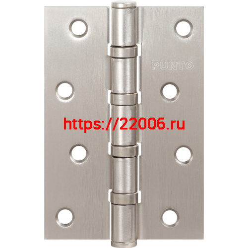 Петля Punto (Пунто) универсальная IN4100U PN (4B 100х70х2.5) мат.никель Петля Punto (Пунто) универсальная IN4100U PN (4B 100х70х2.5) мат.никель