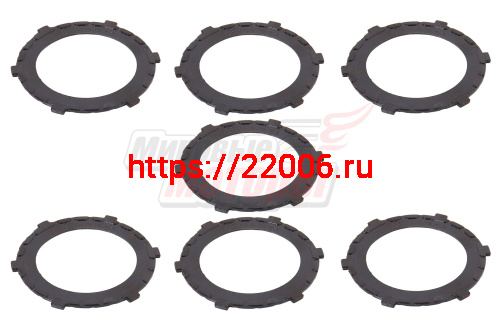 Диски сцепления Минск Восход текстолит (в пакете 1 к-т=7 шт)