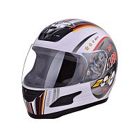 Мотошлем YM-802 White-footbal  (XS)