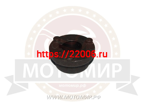 Ступица шкива привода шнека Rapira (три бобышки)