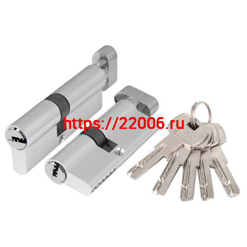 Цилиндровый Ajax (Аякс) механизм (AZ202/90) AZ2002Knob90 (40+10+40) CP хром Цилиндровый Ajax (Аякс) механизм (AZ202/90) AZ2002Knob90 (40+10+40) CP хром