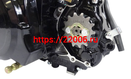 Двигатель 4т. 125 (120) см3 (1P52) Storm (черный) - горизонтальный, тюнинг, круговая КПП фото 5 Двигатель 4т. 125 (120) см3 (1P52) Storm (черный) - горизонтальный, тюнинг, круговая КПП фото 5