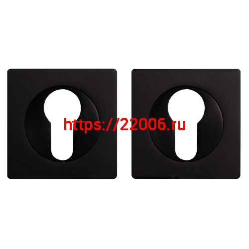 Накладка Ajax (Аякс) под цилиндр ET.K.JK51 (ET JK) BL-24 черный Накладка Ajax (Аякс) под цилиндр ET.K.JK51 (ET JK) BL-24 черный