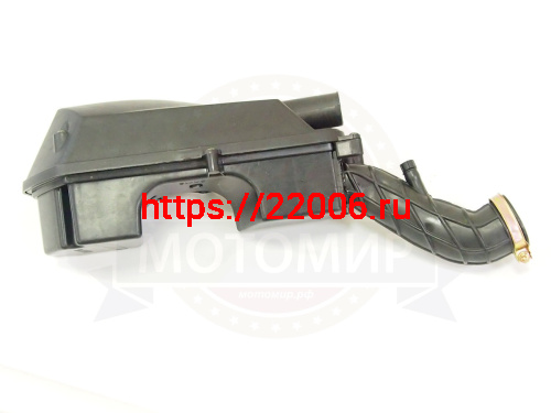 Фильтр воздушный в сборе скутер 139QMB 50/80см3, QT-4 короткий 10"