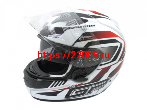 Мотошлем THH TS-42 №11 white/red (XXL)