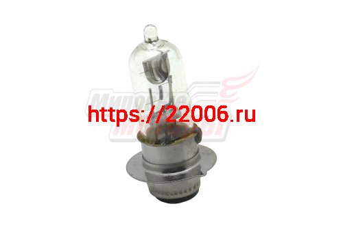 Лампа 12В 35/35Вт галоген 2х контактная (тип P15D-25-1) (на Alpha,Delta,юбка одноштырьковая)