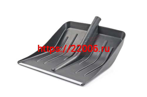 Лопата снегоуборочная 410*400мм "Финская" оцинк. планка, без черенка Лопата снегоуборочная 410*400мм "Финская" оцинк. планка, без черенка