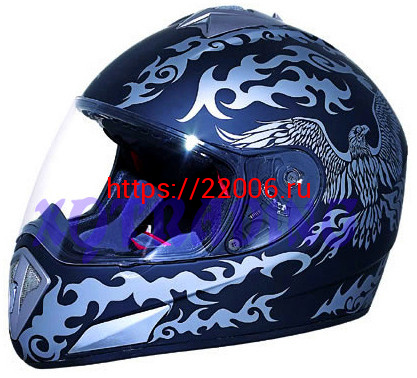 Мотошлем SAFEBET HF-180 серый (S) Мотошлем SAFEBET HF-180 серый (S)