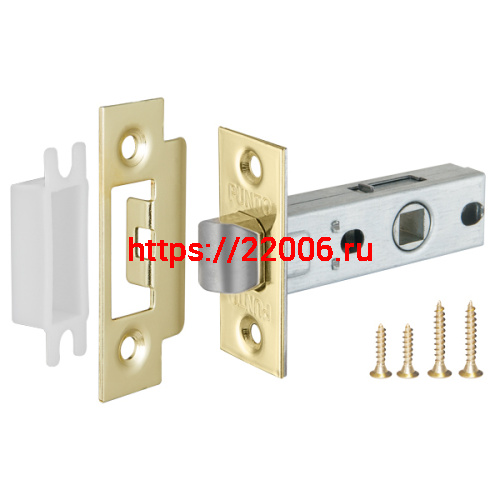 Защелка Punto (Пунто) врезная METL45-8 ( L45-8) GP золото Защелка Punto (Пунто) врезная METL45-8 ( L45-8) GP золото