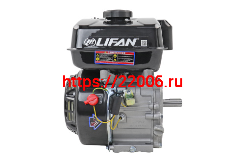 Двигатель LIFAN 6,5 л.с. 168F-2 ECO (196сс, 4,8кВт, вал d20) фото 2 Двигатель LIFAN 6,5 л.с. 168F-2 ECO (196сс, 4,8кВт, вал d20) фото 2