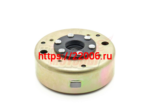 Маховик генератора на СКУТЕР (GY6-50, 139QMB) (под 6-и кат.зажигание) Маховик генератора на СКУТЕР (GY6-50, 139QMB) (под 6-и кат.зажигание)