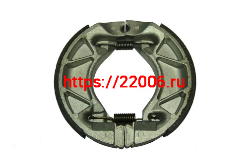 Колодки тормозные барабан зад. 130х30 мм  YBR125 (не Хантер!)