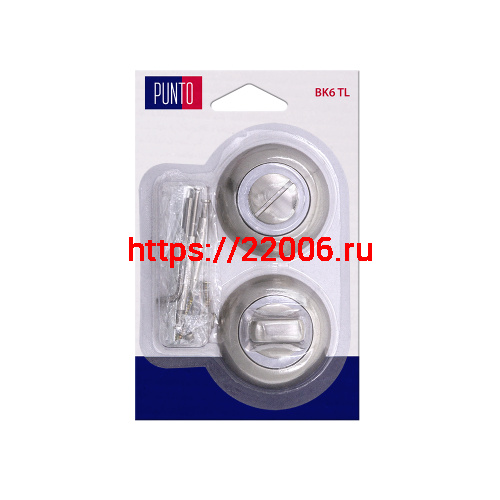 Ручка Punto (Пунто) поворотная LM/A BK6.R.TL54 SN/CP-3 матовый никель/хром Ручка Punto (Пунто) поворотная LM/A BK6.R.TL54 SN/CP-3 матовый никель/хром