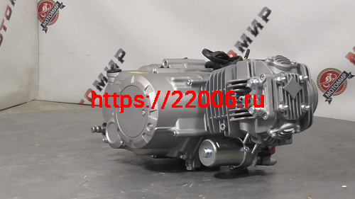 Двигатель 4т. 140 см3 (1P56FMJ) ,4МКПП, автомат. сцепл,педаль как "П5" ниж.эл.стартер + РАДИАТОР фото 2