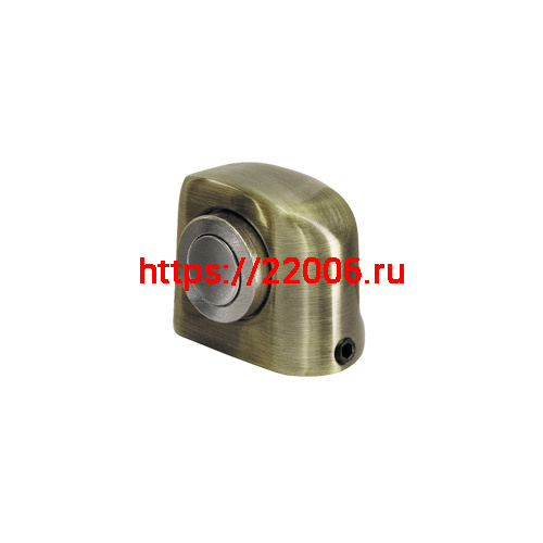 Упор Armadillo (Армадилло) дверной напольный STOPPER/MZA003 (MDS-003ZA) магнитный AB-7 бронза
