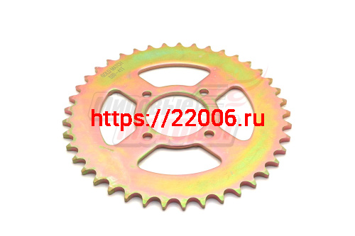 Звезда ведомая 41z (520) CG125-250, CB125-250; ENDURO-02 (4x54, D58) Звезда ведомая 41z (520) CG125-250, CB125-250; ENDURO-02 (4x54, D58)