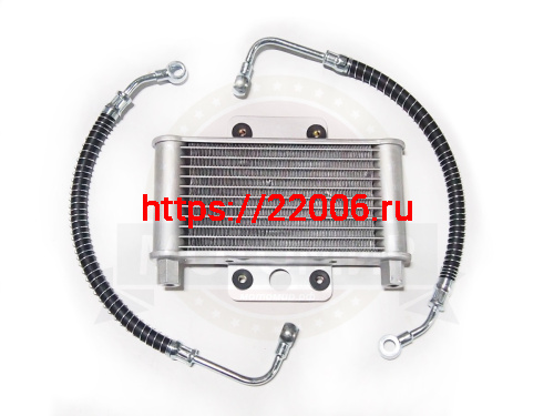 Радиатор масляного охлаждения ATV HAMMER в сборе 248*122мм (116322901043201)
