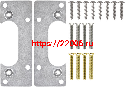 Крепёжная пластина Armadillo (Армадилло) для петли скрытой установки с 3D-регулировкой Architect 3D-ACH 40 (2 шт.) фото 3 Крепёжная пластина Armadillo (Армадилло) для петли скрытой установки с 3D-регулировкой Architect 3D-ACH 40 (2 шт.) фото 3