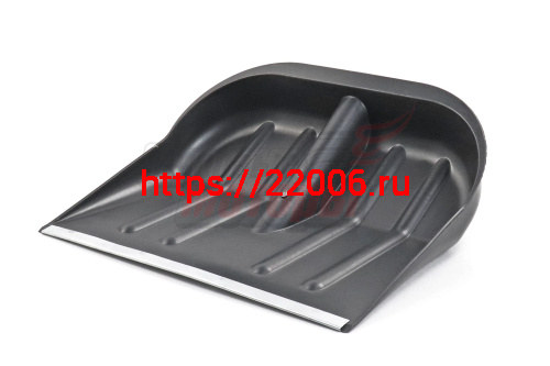 Лопата снегоуборочная 410*360мм "Метель №2" оцинк. планка, без черенка Лопата снегоуборочная 410*360мм "Метель №2" оцинк. планка, без черенка