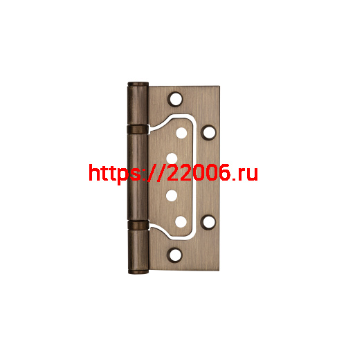 Петля Ajax (Аякс) универсальная без врезки IN4000W AB (100/P-2B 100x2,3) бронза фото 3 Петля Ajax (Аякс) универсальная без врезки IN4000W AB (100/P-2B 100x2,3) бронза фото 3